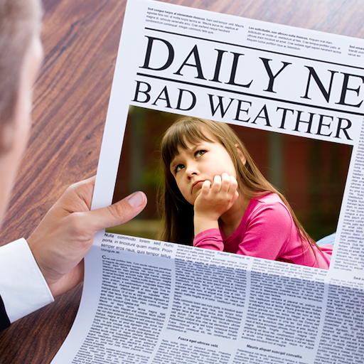 News Paper Photo Frame icon