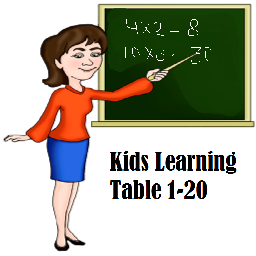 Kids Learning Tables 1-20 icon