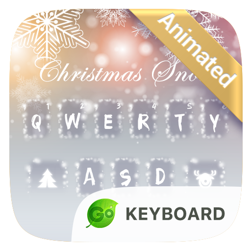 Christmas Snow GO Keyboard Animated Theme icon