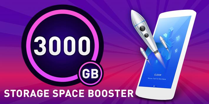 3000 GB free storage space expander - superb clean screenshot 1