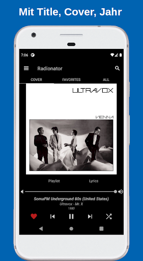 Radionator - Radio player screenshot 2