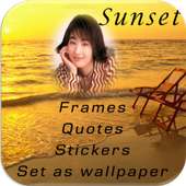 Sunset Photo Frames on 9Apps