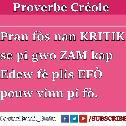 Haitian Proverbs أيقونة