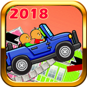 Ipin Climb Upin Racing Car 2018 icon