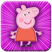 Pepapig game jungle icon