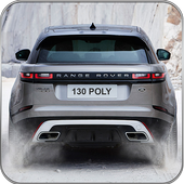Crazy Car Driving &amp; City Stunts: Rover Velar icon