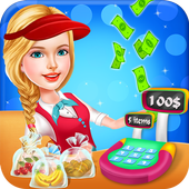 Supermarket Cashier Fashion icon