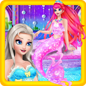 Mermaid Show Angela Girl icon