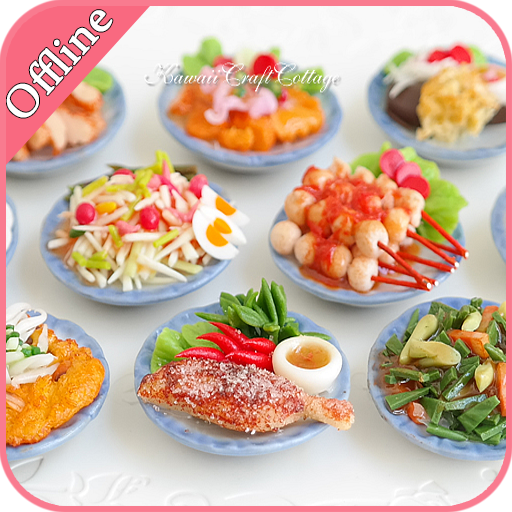 make food for dolls Offline design icon