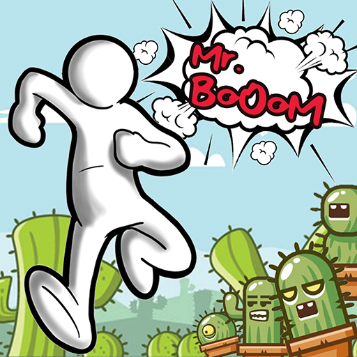 Mr Boom : Running , Racing and jumping game icon