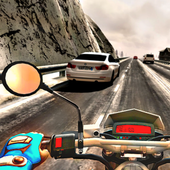 Moto Rider Racing-Driver View أيقونة