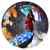 Rain Photo Frame icon