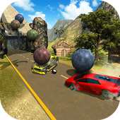 Rolling Ball Car icon
