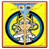 Valentino Rossi Zipper Lock on 9Apps