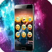 Emoji lock screen patterne icon