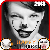 Halloween Makeup Photo Editor icon