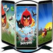 Angry Birds Background Wallpapers 4K