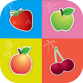 Fruit memory matching games icon