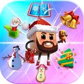 Candy Saga Snow Happy Christmas Crush Toys Santa