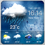 Wettervorhersage Widget icon