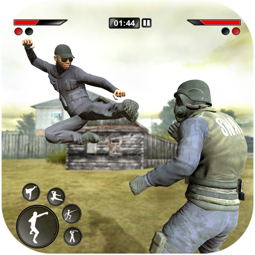 New kung Fu karate: Army Battlefield Fighting Game icon