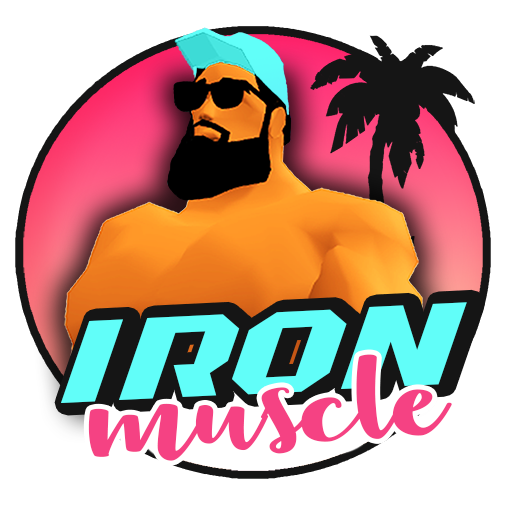 3D bodybuilding fitness game - icon