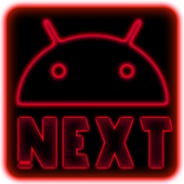 Next Launcher - Red Theme icon