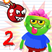 Happy Zombie 2 -  HELLO ZOMBIE STUPID أيقونة