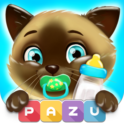 Cat game - Pet Care &amp; Dress up Games for kids icon