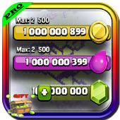 PRO GEMS FOR COC SIMULATOR icon