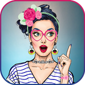 Cartoon Face Editor - Funny Face Maker icon
