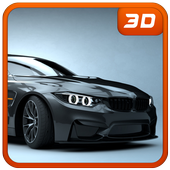 Real Speed Car Turbo Speed Drive Simulator Game 3D أيقونة