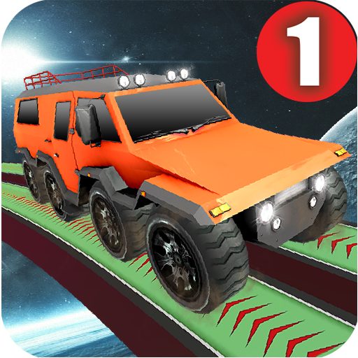 Mega Cars Space Stunt Drive Game icon