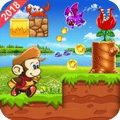Super Jumper Monkey Adventure Run icon