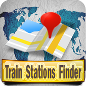 Train Stations Finder icon