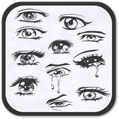 How to draw manga icon