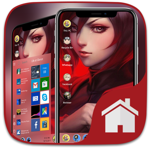 Anime Theme 2 For Computer Launcher icon