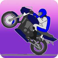 Motorbike Rider Sticker for WhatsApp Messenger