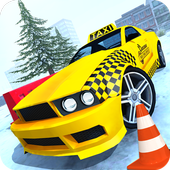 Snow Taxi Parking Sim 2017 icon