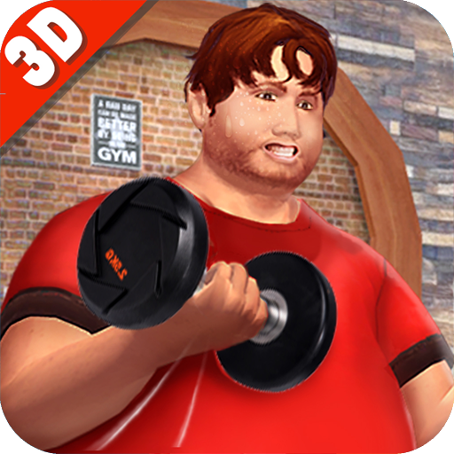 Fatboy Gym Workout: Fitness &amp; Bodybuilding Games icon