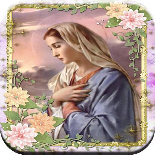 Blessing Virgin Mary icon