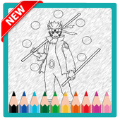 New Coloring Anime Manga Game icon
