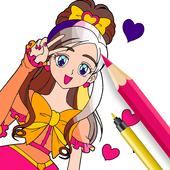 Anime Coloring Book - Adult Coloring Pages 2019 icon