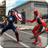 Girl Captain America Superhero