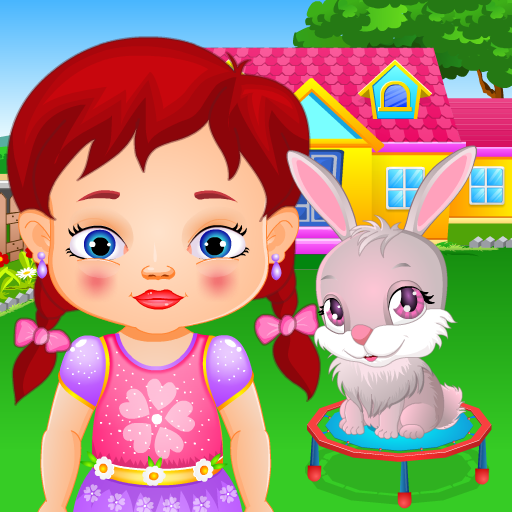 Elisha rabbit daycare – Virtual pet care game icon
