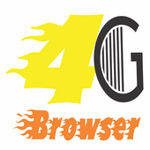 4G Fast Internet Browser: Speed Browser 2018 icon