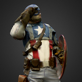 Super Captain Uncle Sam Fighting icon