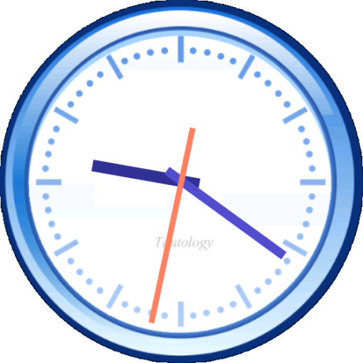 Custom Analog Clock App أيقونة