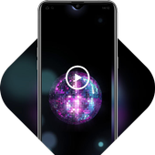 Colorful light ball live wallpaper أيقونة