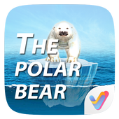 The Polar Bear 3D V Launcher Theme icon